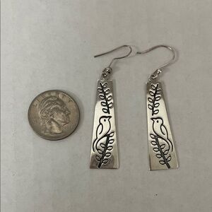 Silver 925 Bird Design Earrings
